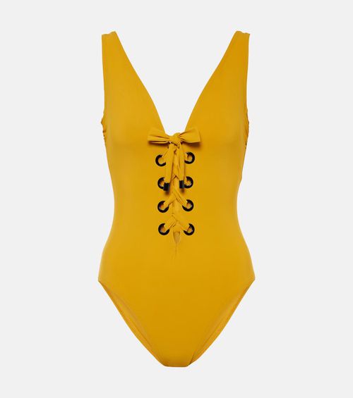Lucy lace-up swimsuit