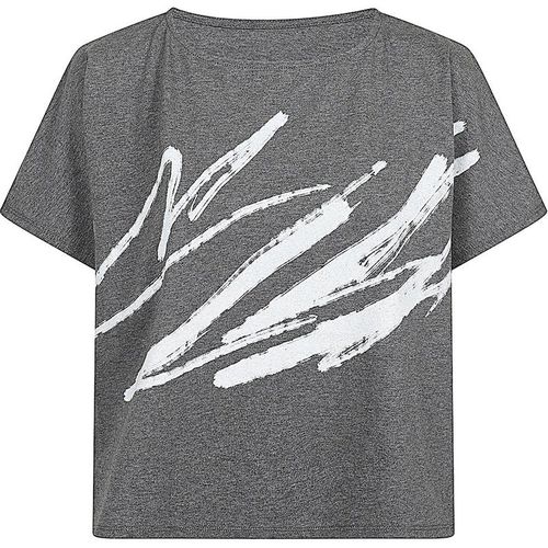 T-shirt en coton imprimé Moyuru