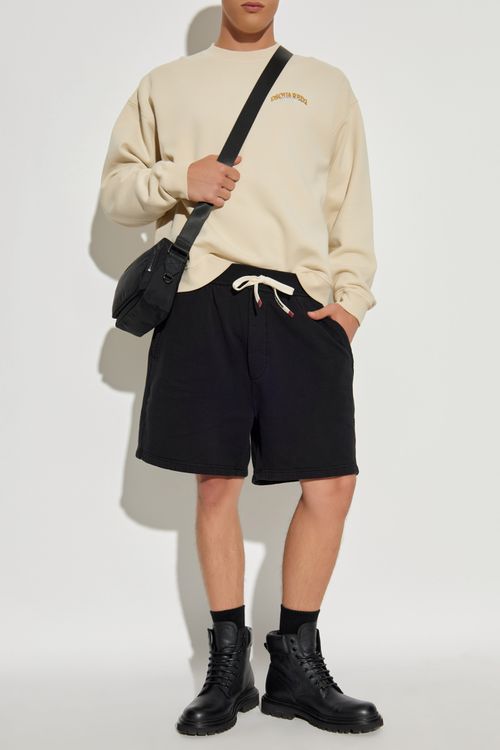 Sweatshirt With Print, Men's, Cream