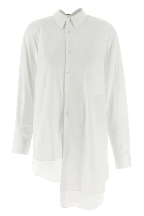 Asymmetric Hem Shirt