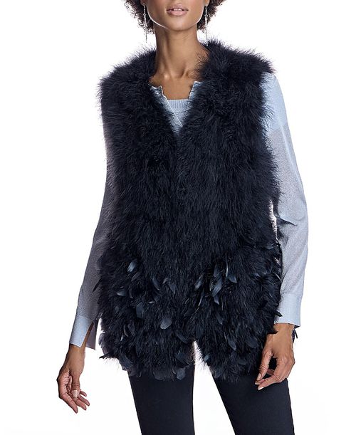 Feather Vest