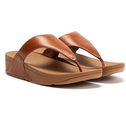 Fitflop Lulu Leather Womens Tan Sanda