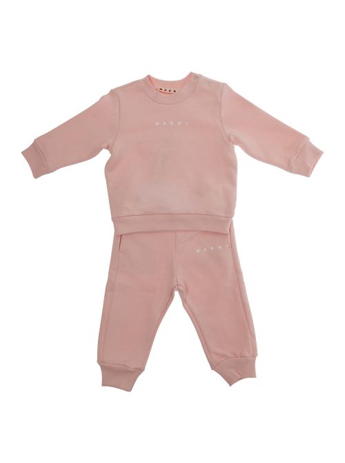 Kids Sweatshirt & Pants Set — Pink