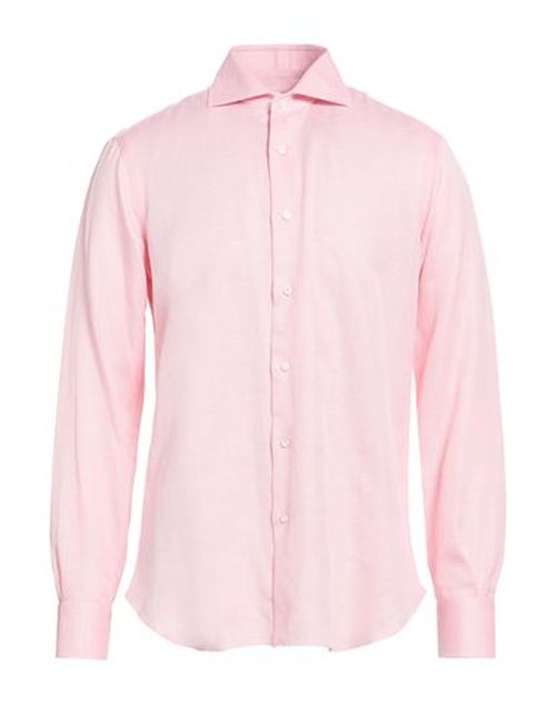 Man Shirt Pink Size 17 Cotton