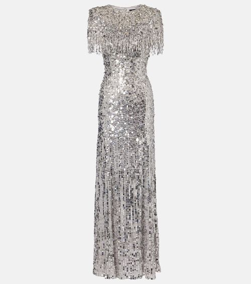 Eugenie sequined gown