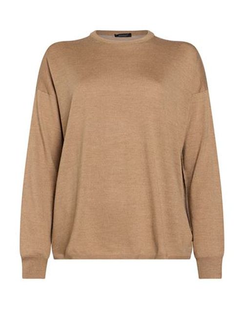 Woman Sweater Light brown Size 8 Merino Wool