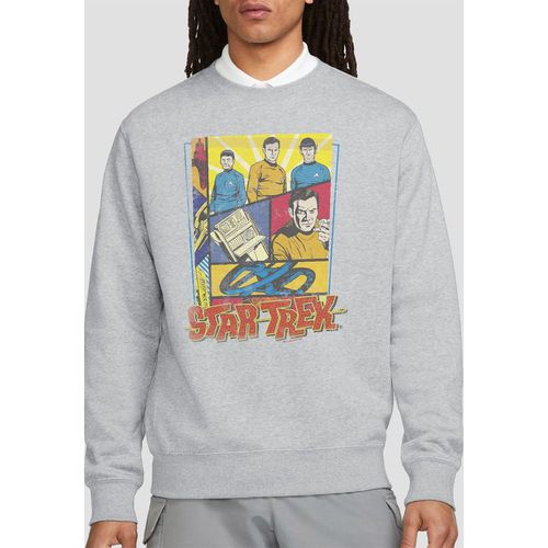 Star Trek Vintage Collage Sweatshirt, Athletic Heather