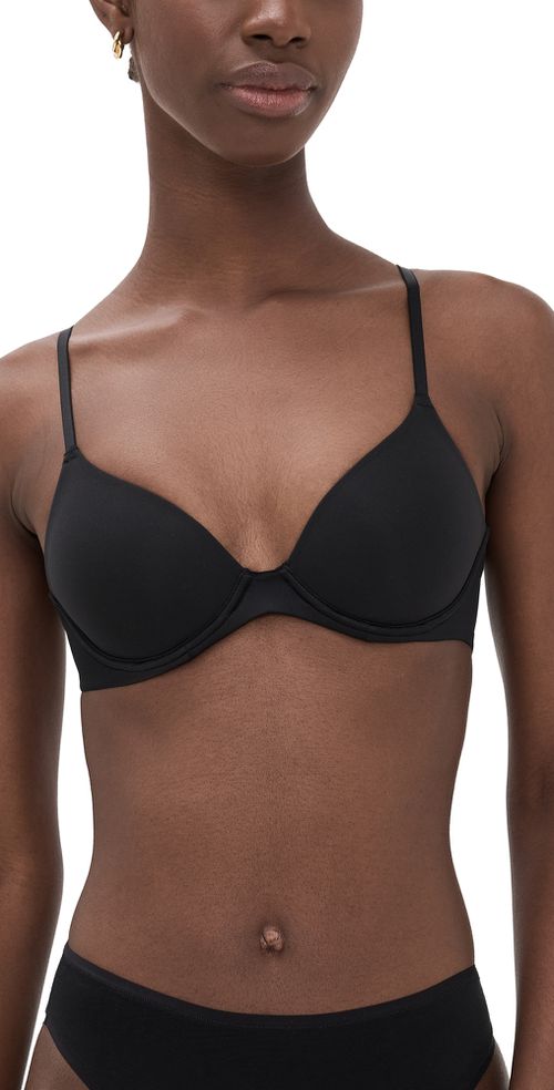 Soft Focus Convertible Demi T-Shirt Bra Black 34DD