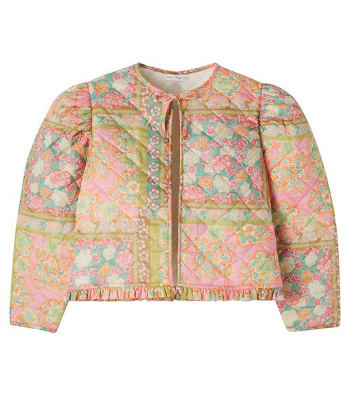 Claire floral cotton jacket