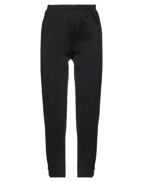 Woman Pants Black Size XL Cotton, Elastane