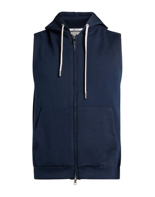 At. p.co Man Sweatshirt Midnight blue Size M Polyester, Viscose, Elastane