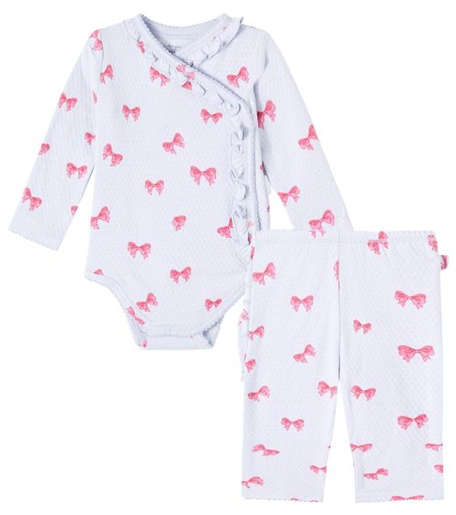 Konges Sløjd Baby cotton bodysuit and pants set