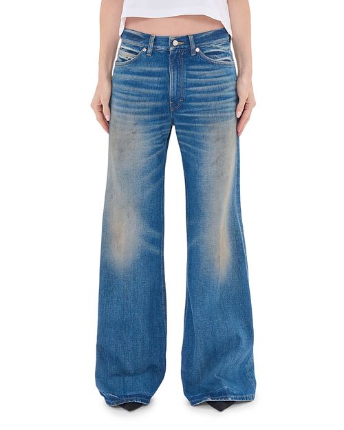 Clara Mid Rise Relaxed Jeans in Jane Blue