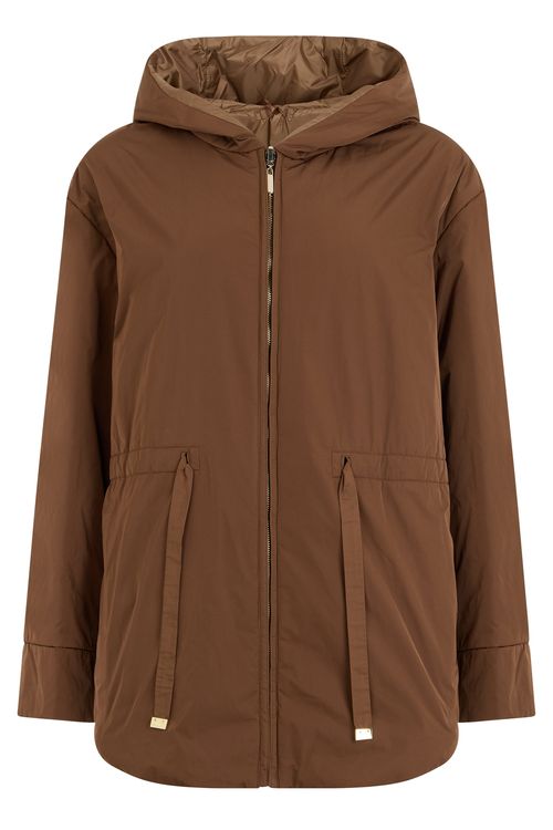 S Max Mara Padded Hooded Jacket with Drawstring Pockets