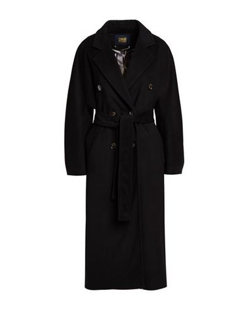 Woman Coat Black Size 6 Wool, Polyester, Acrylic