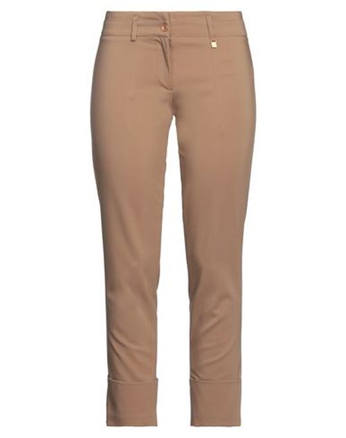 Woman Pants Khaki Size 6 Cotton, Nylon, Elastane