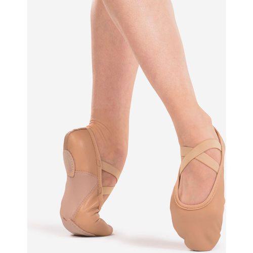 Decathlon Leather Split-Sole Demi-Pointe Shoes
