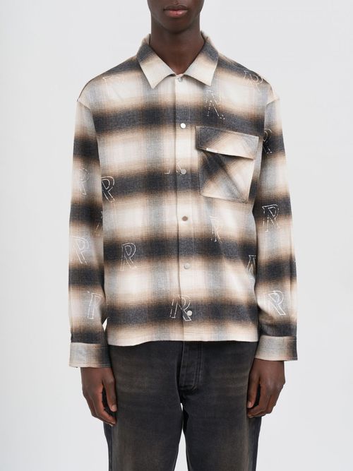 Shirt Men color Yellow Cream