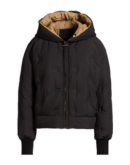 Woman Puffer Black Size 8 Polyester