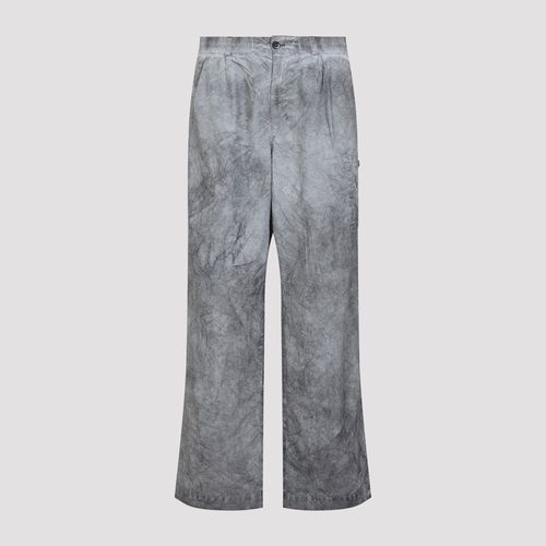 Flatt Nylon Loose Cargo Pants for Men
