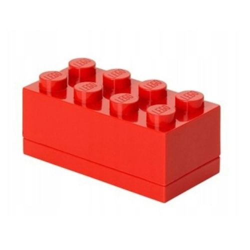 LEGO Mini Box 8 Storage Brick Red - Storage Brick - Red