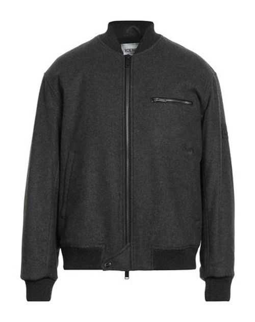 Man Jacket Gunmetal Size 42 Cotton, Wool, Polyester