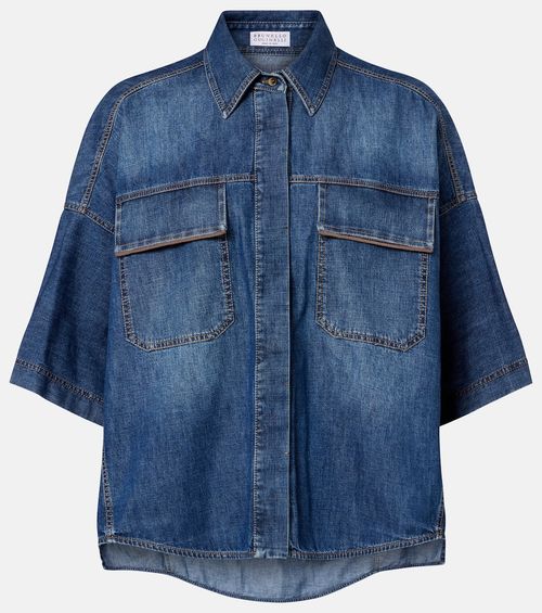 Denim top