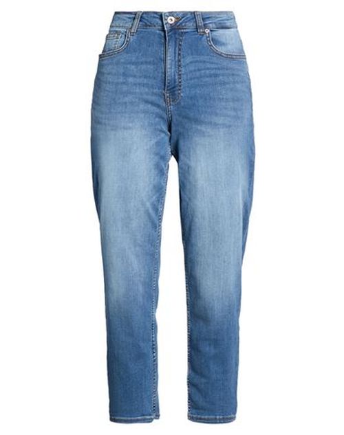 Woman Jeans Blue Size 24 Cotton, Elastomultiester, Elastane