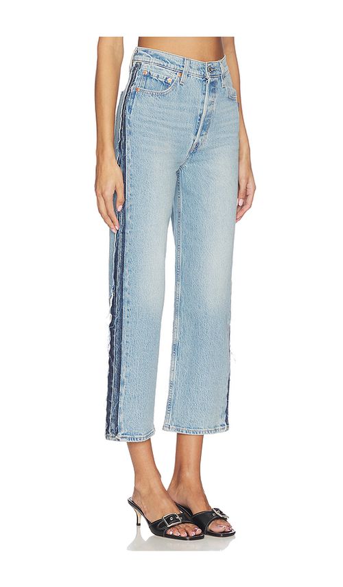 LEVI'S Ribcage Ankle Decon Straight in Blue. - 24 also , 26, 27, 28, 29
