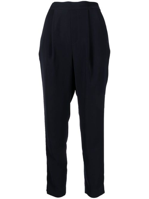 Elasticated track pants - Blue