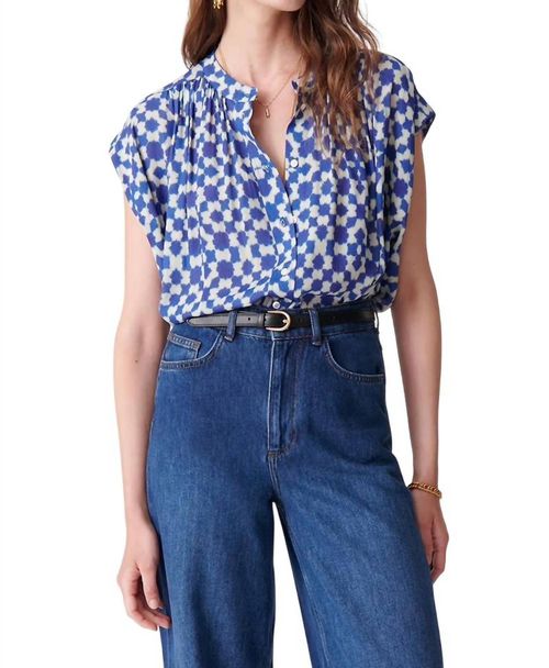 Clio Top In Bleu
