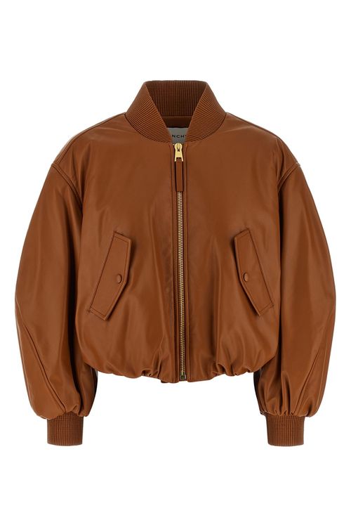 Cropped Bomber Jacket