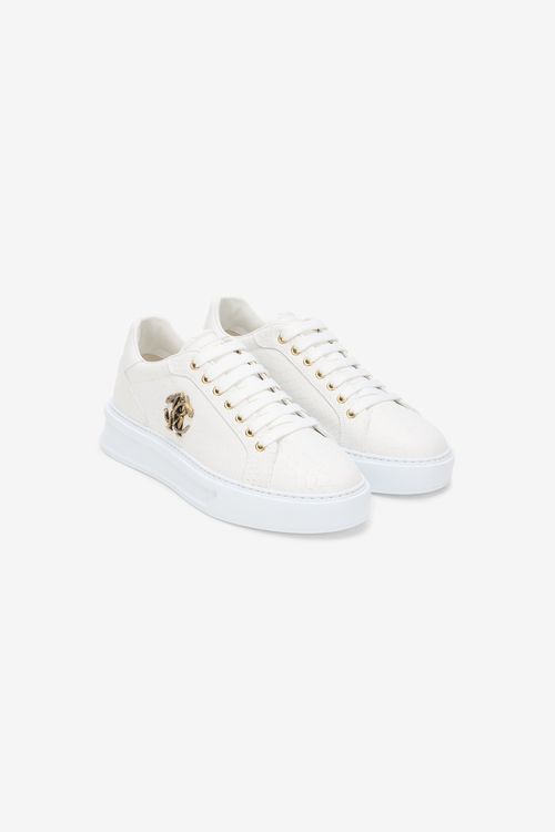 Sneaker With Mirror Snake Monogram