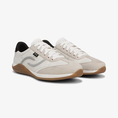 Era Lace Up Sneakers Whitecap Beige Microfiber Arch Support