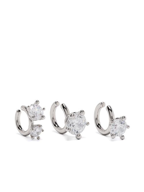 Panconesi Constellation ear cuff set - Silver