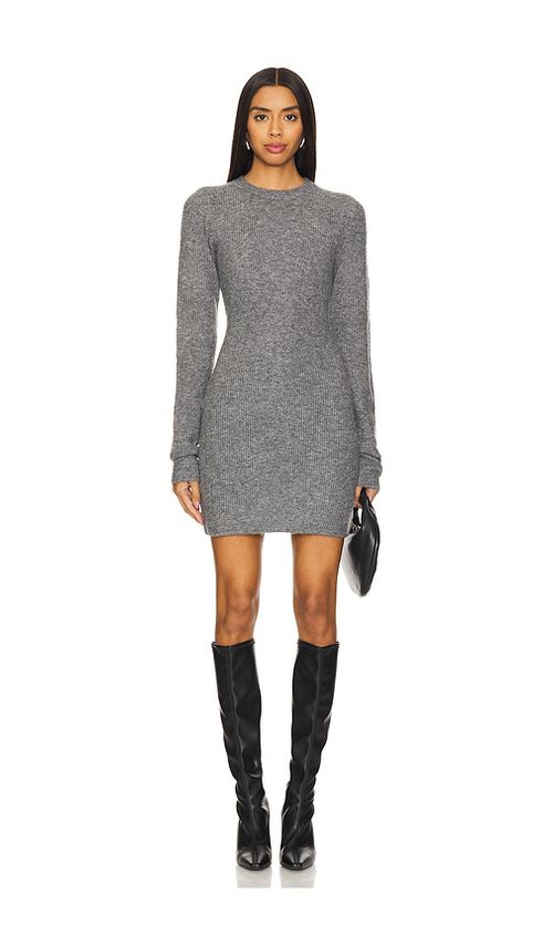 Lovers and Friends KLEID EVIE CREWNECK in Charcoal. Größe XS. Also in L