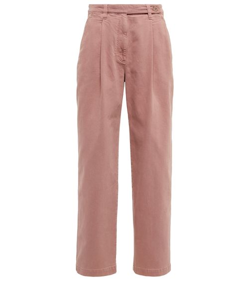 High-rise straight jeans