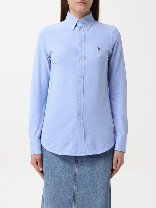 Shirt Woman color Gnawed Blue