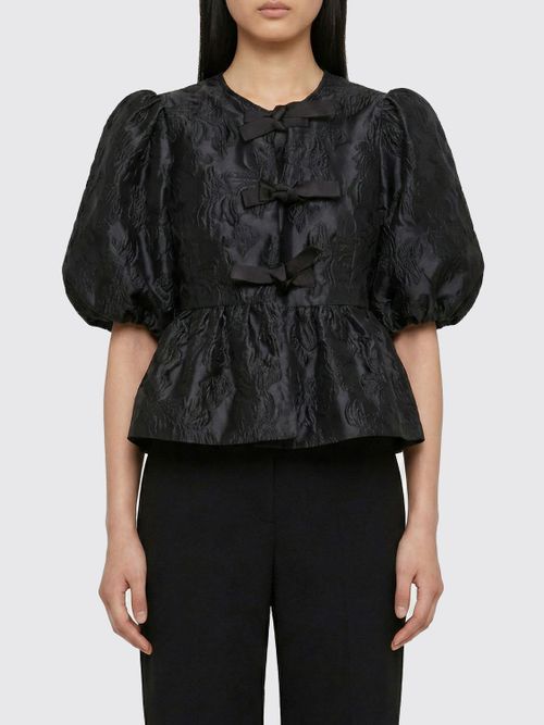 Top Woman color Black