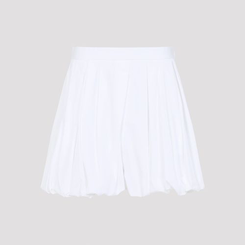 Cotton Poplin Balloon Shorts