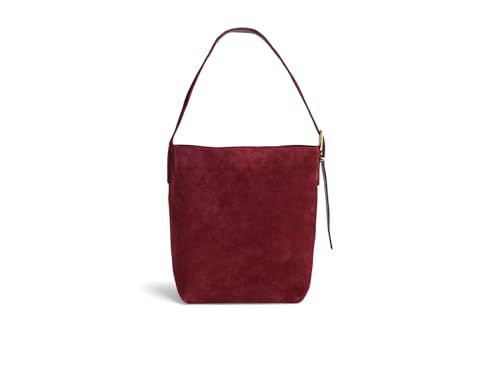 Madewell Suede Medium Essentials Bucket Tote