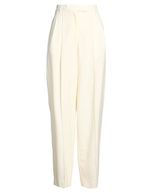 Officine Générale Woman Pants Cream Size 6 Virgin Wool