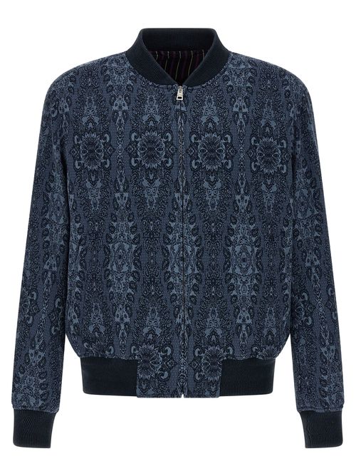 Jacquard Bomber Jacket Casual Jackets, Parka