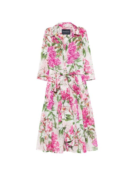 Audrey cotton midi dress