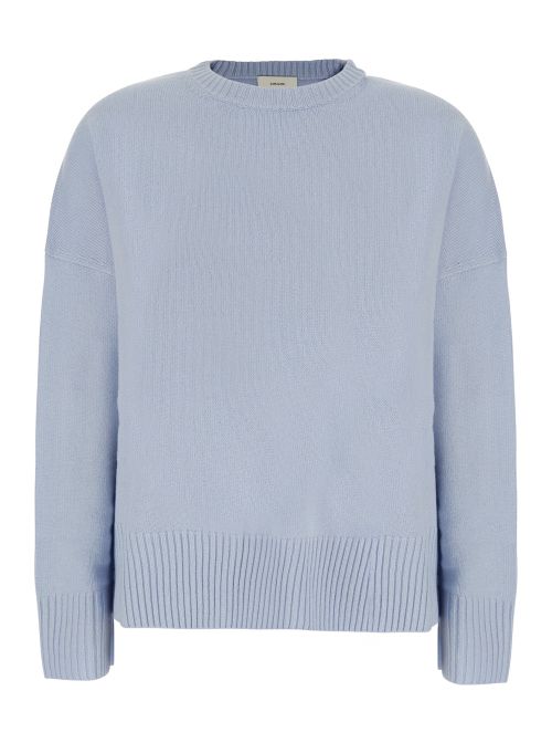 100% Cashmere Sweater — Blue