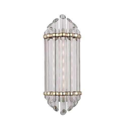 Albion 7" Bathroom Vanity Light in Aged Bra