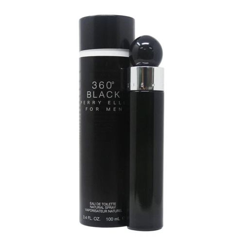 Mens 360 Black for Men EDT Spray 3.4 oz Fragrances 608940522509