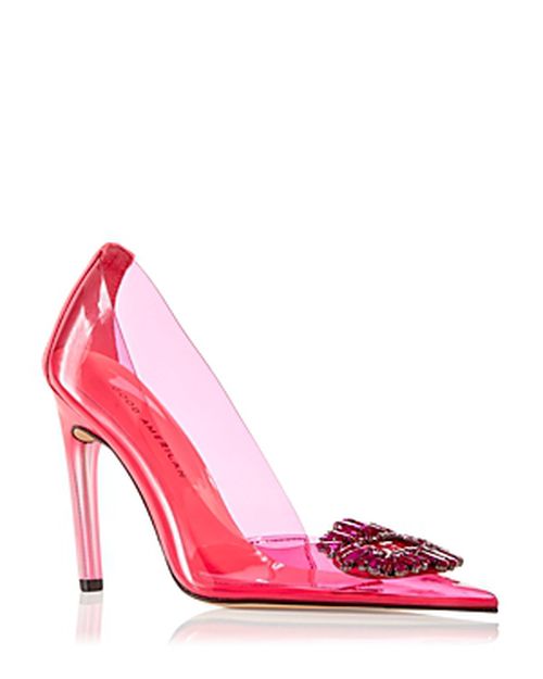 Women's Cindy Jeweled Pointed Toe Pumps