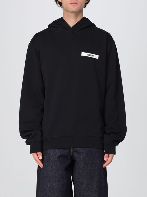 Sweatshirt Men color Black