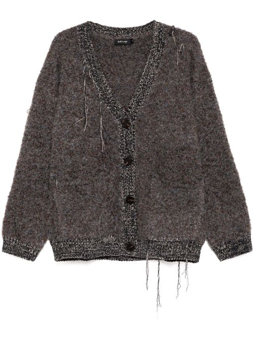 V-neck cardigan - Grey